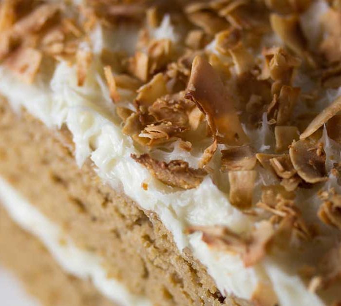 bolo de coco simples