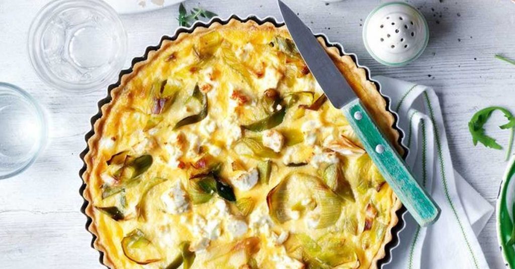 Quiches e terrina fechada de cavala