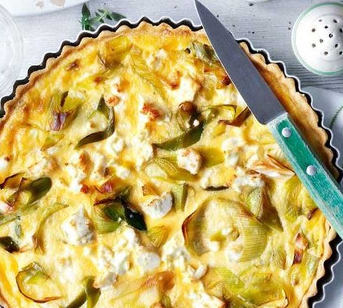 Quiches e terrina fechada de cavala