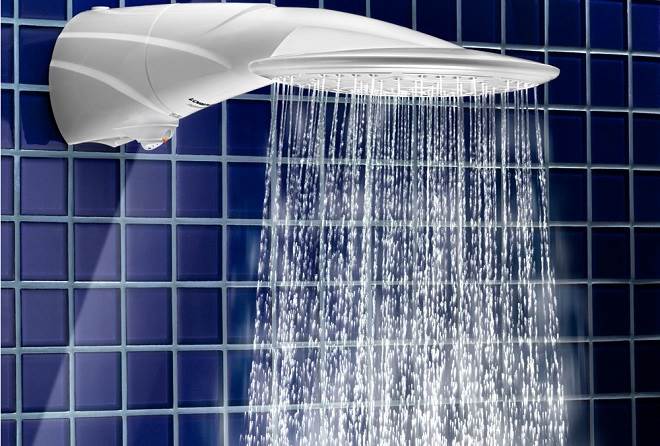 principais tipos de chuveiros e duchas