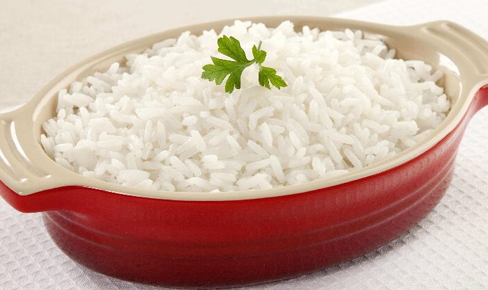 Arroz sem refogado