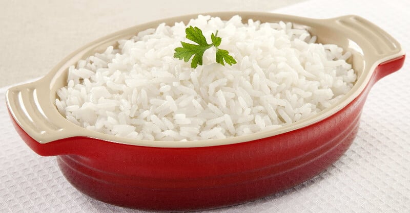 Arroz sem refogado
