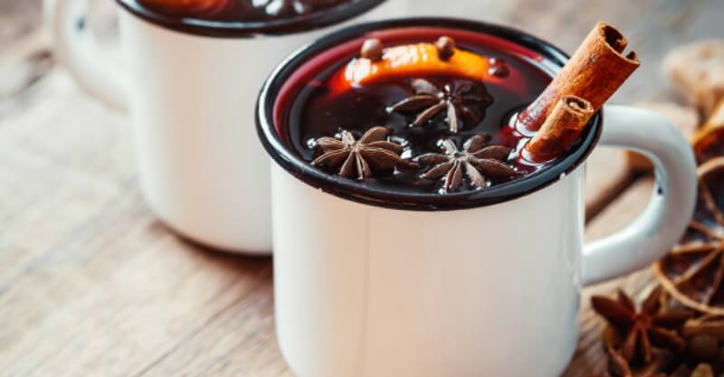 Receita de vinho quente