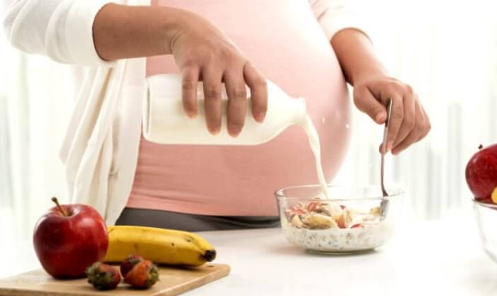Alimentação durante a gravidez