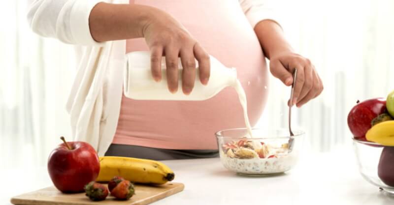 Alimentação durante a gravidez