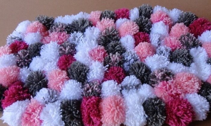 Pompons de lã