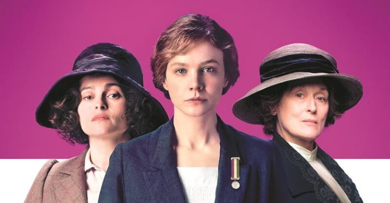 "As Sufragistas", um dos muitos exemplos de filmes feministas