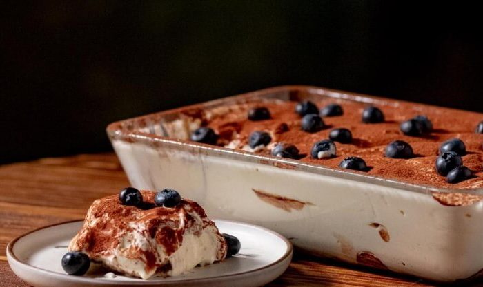 Tiramisu feito em programa de culinária