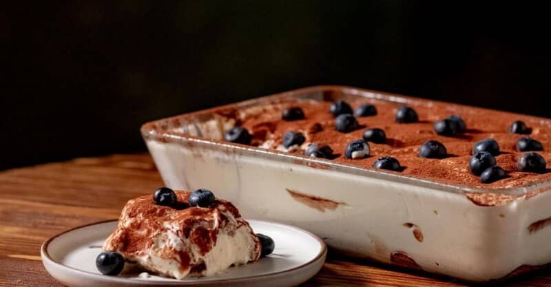 Tiramisu feito em programa de culinária