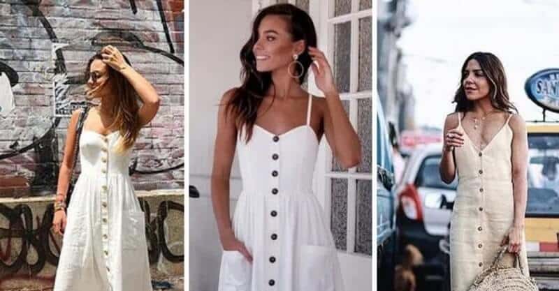 Peças de verão de linho