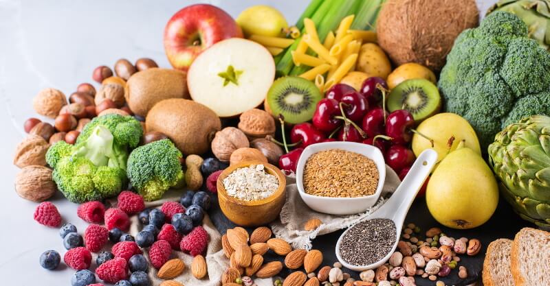 Alimentos ricos em fibras