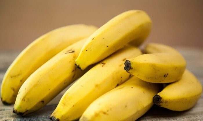 Um casco de bananas
