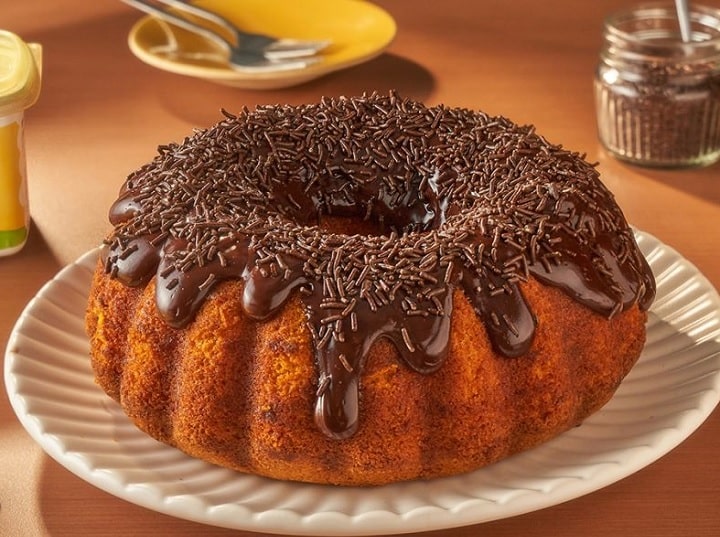 bolo de cenoura